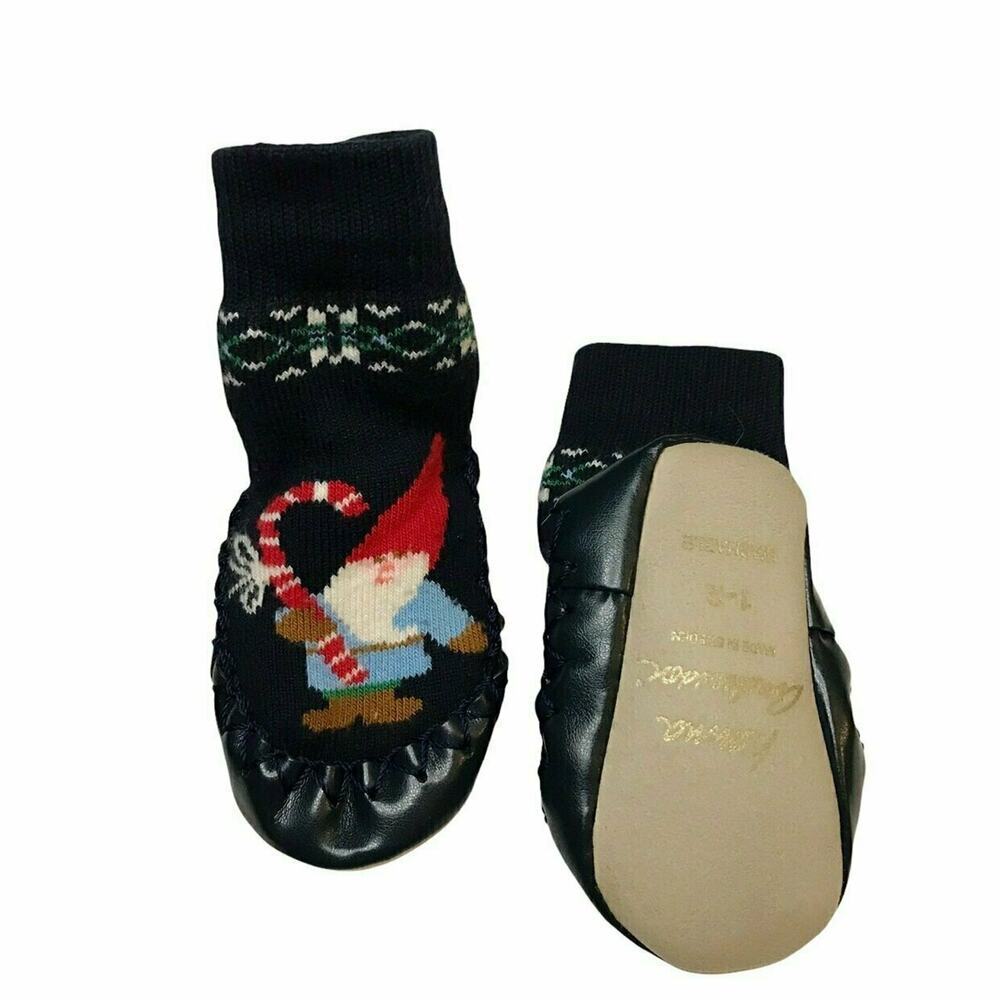 Hanna Andersson Elf Swedish Slipper Moccasins 1-2